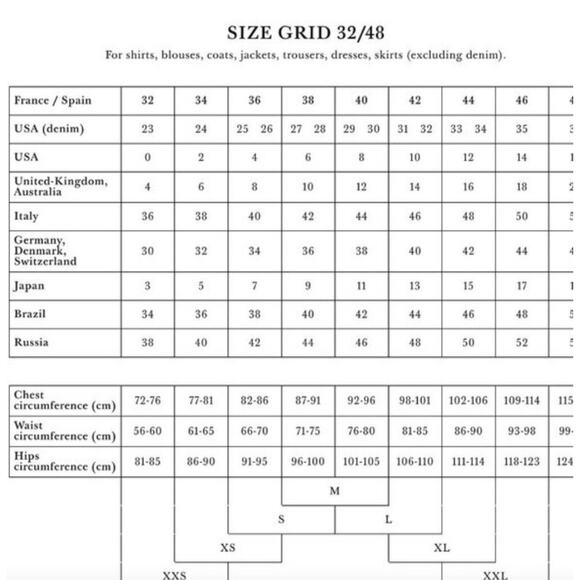 Sezane Coline Shirt Folk Check Print Size French 34 US 2 Western Ruffle Plaid - Picture 11 of 11